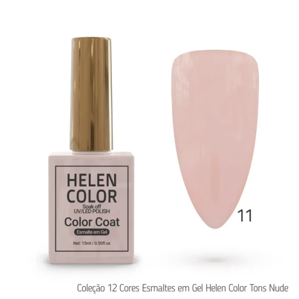 Esmalte em Gel Helen Color 15ml (tons nudes) - 11