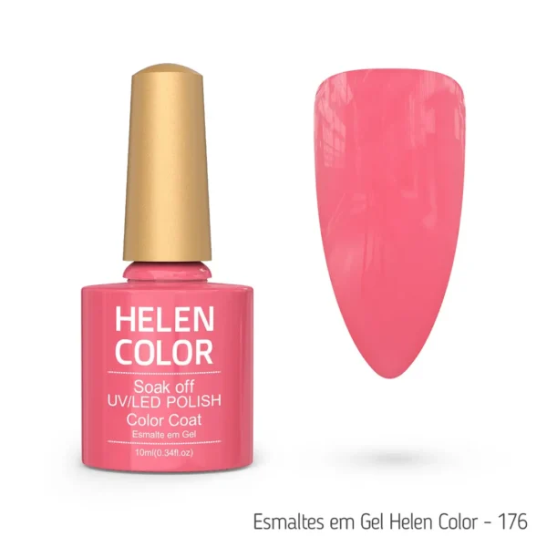 Esmalte em Gel UV/Led Helen Color - 176 - 10 ml