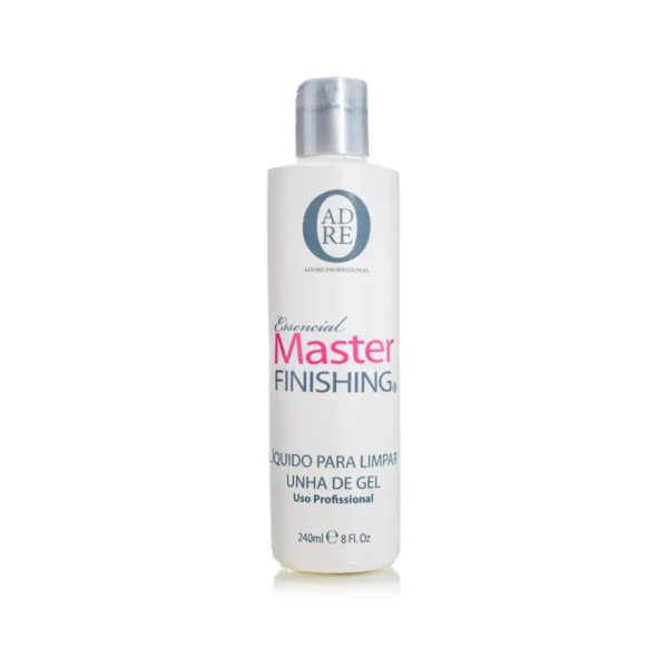 Master Finishing 240ml Adore (líquido para limpar unha de gel)